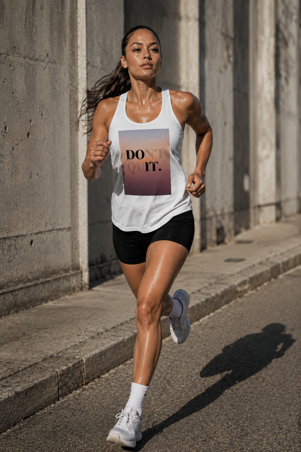 Don't Quit Yourself- Do It - Women's Racerback Tank