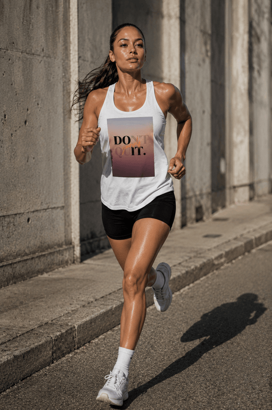 Don't Quit Yourself- Do It - Women's Racerback Tank
